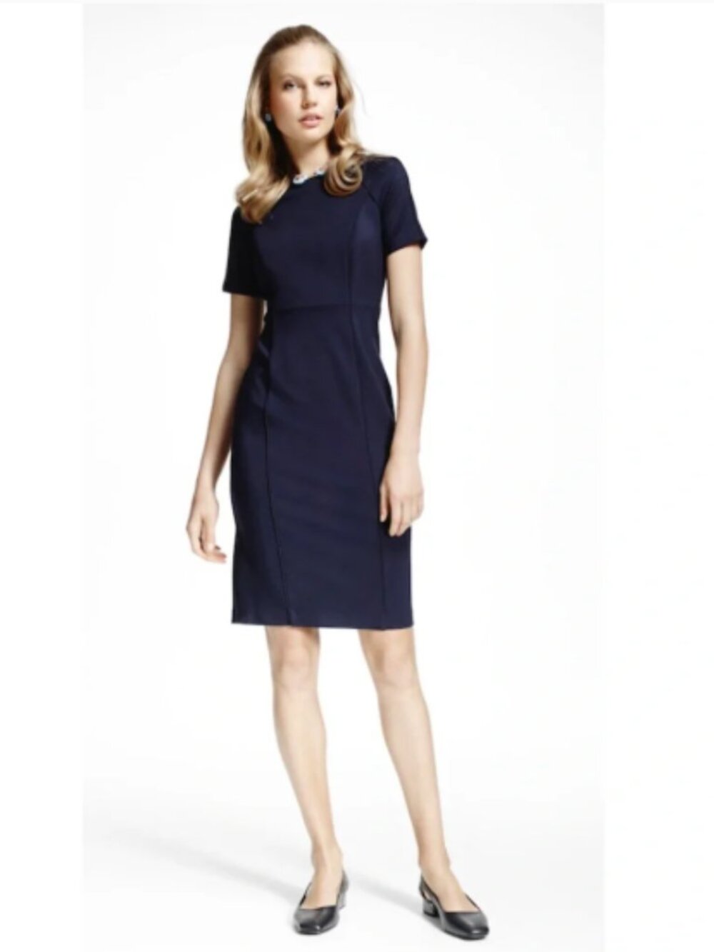 Brooks Brothers Stretch Ponte Dress | Size 8